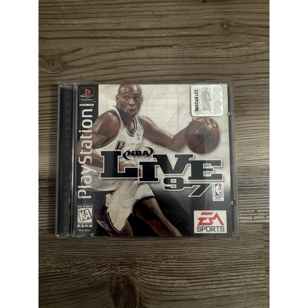 NBA Live 97 PS1 PlayStation 1 CIB Complete Tested Working EA Sports